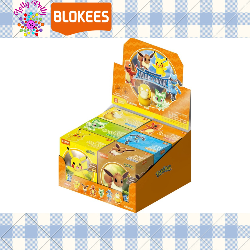 a8c20f5e746208dda1ff7d2f5d996dc7-2.png Blokees Pokémon - Classic Edition CV-S 01 - Prologue of Adventure (74013) - Image 1