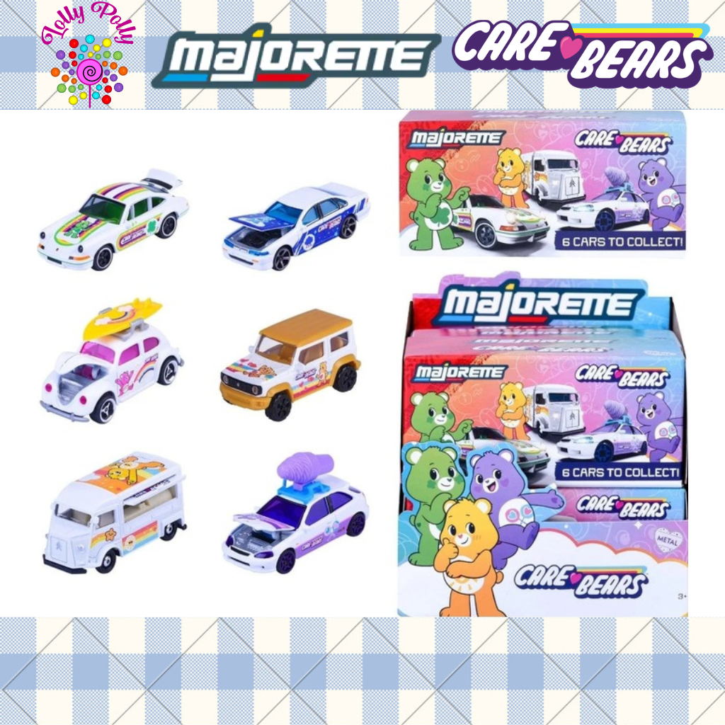 baeacb3a1e5c21d89f049dd335545070.png Majorette Care Bears Blind Box Die Cast Car Assorted - Image 1