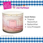 🔥In Stock🔥 | 💯% Authentic | ✨Lowest Price✨ Bath And Body Works Aloha Kiwi Passionfruit 3-Wick Candle