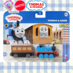 Thomas & Friends Deluxe Die-Cast Engine, Metal Train Toy Push Along Engine for Kids (JLB63) - Image 5