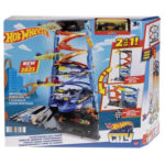 🔥In Stock🔥 | 💯% Authentic | ✨Lowest Price✨ Hot Wheels City Transforming Race Tower Playset, Track Set With 1 Toy Car (HKX43)