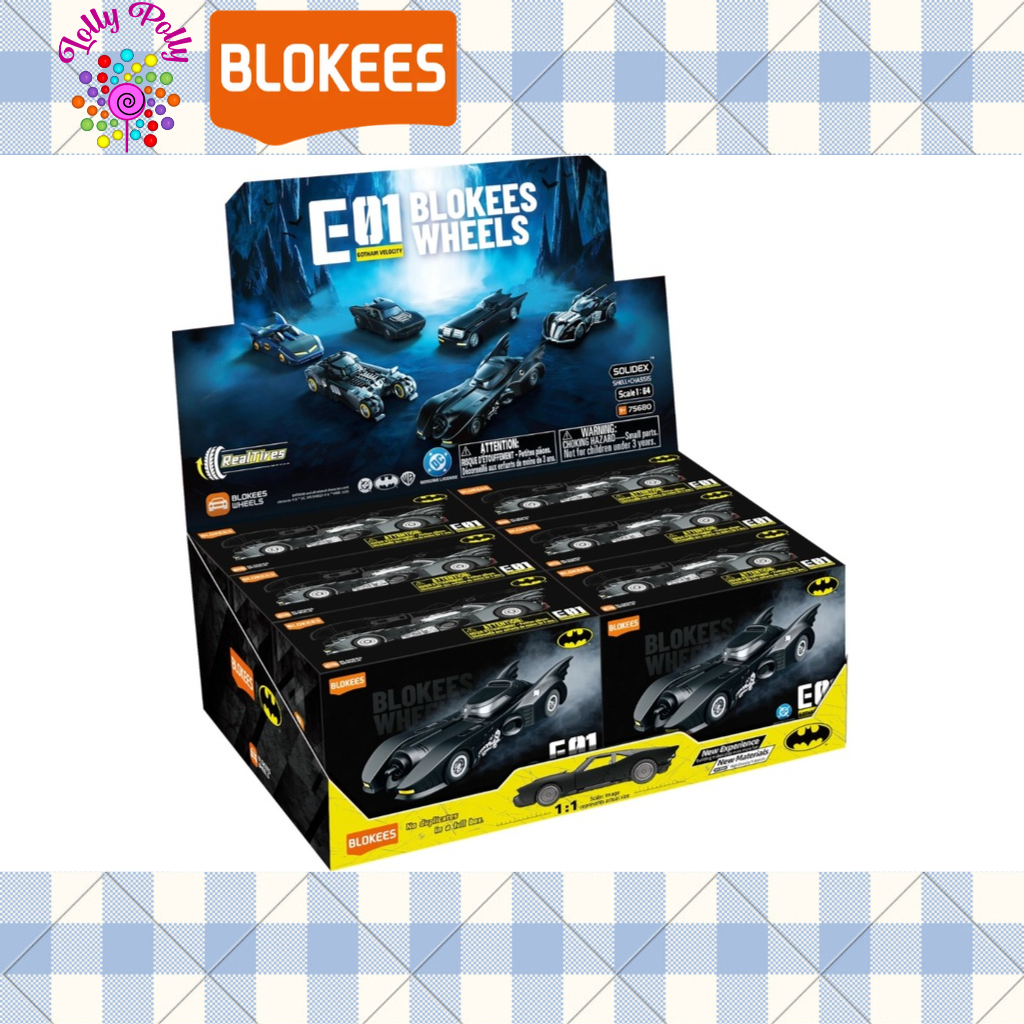 1959999259e25b05d928a7bafe84589e.png Blokees Wheels (Blind Box) - Batman E01 - Gotham Velocity (75680) - Image 1