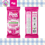 The Pink Stuff Biodegradable Multi-Purpose Cleaning Wipes (Large 72 Pink Wipes) - Image 2