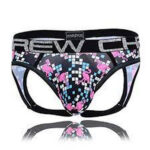 🔥In Stock🔥 | 💯% Authentic | ✨Lowest Price✨ Andrew Christian Disco Flamingo Locker Room Jock w/Almost Naked