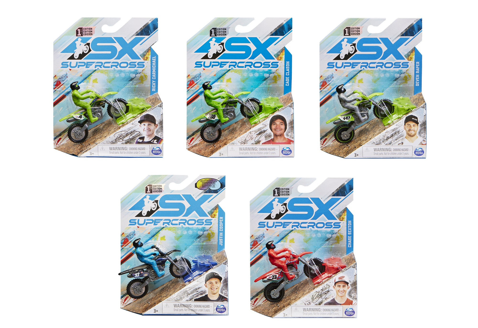 3cac9296746bff6ad625dbef2674818a.jpeg 🔥In Stock🔥 | 💯% Authentic | ✨Lowest Price✨ Supercross 1:24 Die Cast Motorcycle Asst - Image 1