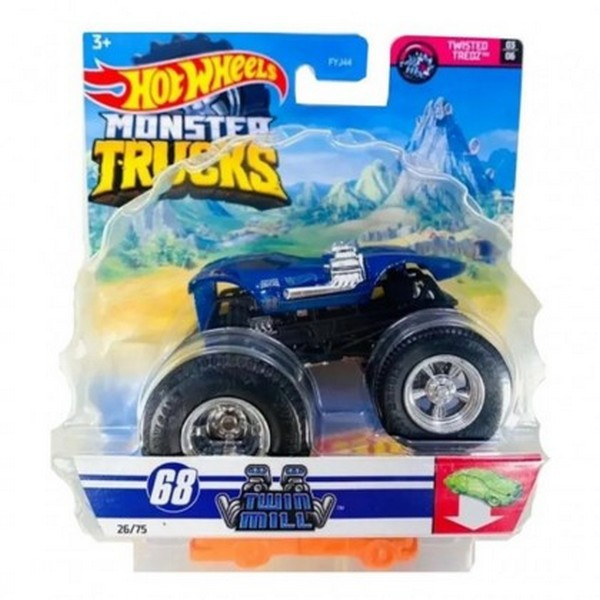 3d29a002c4bc4c292e7d2a5bc48b331b.jpeg 🔥In Stock🔥 | 💯% Authentic | ✨Lowest Price✨ Hot Wheels Monster Trucks 1:64 Collection - Twin Mill (FYJ44) - Image 1