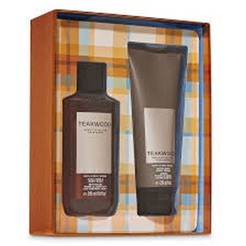 406f8af0c377ce0107fdda80efe1f202.jpeg 🔥In Stock🔥 | 💯% Authentic | ✨Lowest Price✨ Bath And Body Works Gift Set Teakwood For Men - Image 1