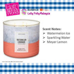 🔥In Stock🔥 | 💯% Authentic | ✨Lowest Price✨ Bath And Body Works Watermelon Lemonade 3-Wick Candle