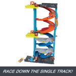 🔥In Stock🔥 | 💯% Authentic | ✨Lowest Price✨ Hot Wheels City Transforming Race Tower Playset, Track Set With 1 Toy Car (HKX43) - Image 4