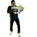 🔥In Stock🔥 | 💯% Authentic | ✨Lowest Price✨ Nerf Hyper Mach 100 Fully Motorized Blaster and 80 Nerf Hyper Rounds - Image 4
