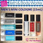 🔥In Stock🔥 | 💯% Authentic | ✨Lowest Price✨ Bath And Body Works Men's Mini Cologne (Bourbon/Graphite/Ocean/Midnight/Forest/Freshwater) (15 mL)