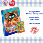 Monsta Galaxy Card Trading Card Album + 1 Kad Fiesta