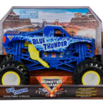 🔥In Stock🔥 | 💯% Authentic | ✨Lowest Price✨ Monster Jam 1:24 Collector Die Cast Trucks - Blue Thunder
