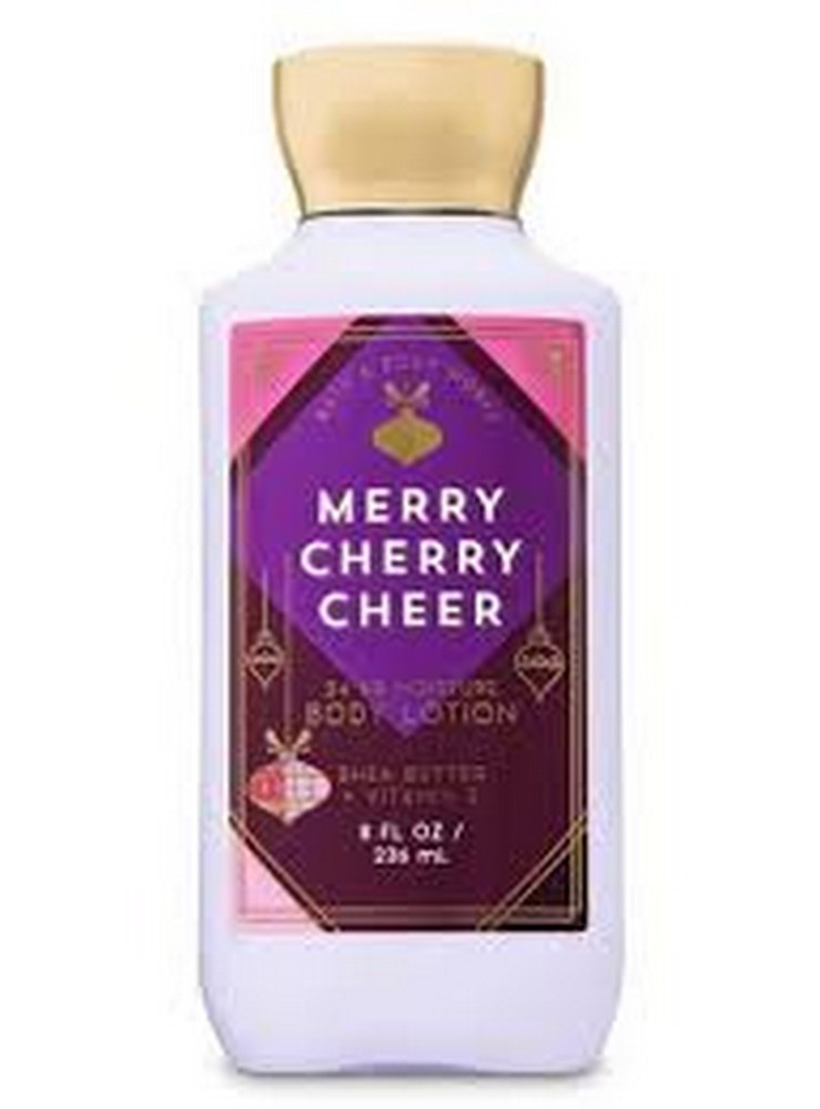 5b99245eb25585cbc5f5b2da6f82de3c.jpeg 🔥In Stock🔥 | 💯% Authentic | ✨Lowest Price✨ Bath And Body Works Merry Cherry Cheer Body Lotion - Image 1