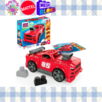 Mega Bloks Build & Go Race Car Block Toy With Rolling Wheels (26 Pieces) For Kids (JKG35) - Image 2