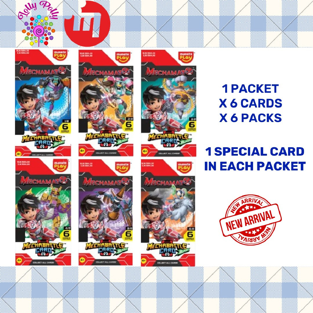 794ea2ed819de3b37b9b99d711da0f22.jpeg Monsta Mechabattle Card : PEK BLAST (36 Cards or 6 Cards) - Image 1