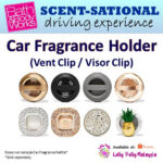 🔥In Stock🔥 | 💯% Authentic | ✨Lowest Price✨ Bath And Body Works Car Fragrance Holder Visor Clip (Black Matte/Grey Matte/Tropical Pineapple)