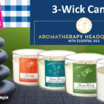 🔥In Stock🔥 | 💯% Authentic | ✨Lowest Price✨ Bath And Body Works 3-Wick Aromatherapy Scented Candles (Love Rose Vanilla/Stress Relief Eucalyptus Spearmint)