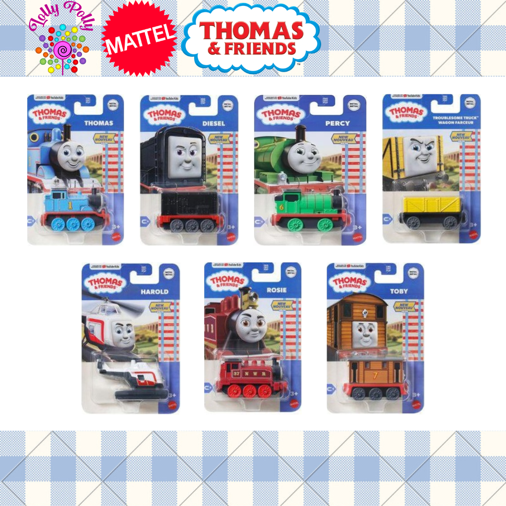 99934d3a4960b186af1fbc1d96ab9f40.png Thomas & Friends Basic Diecast Engine Assorted (JLB42) - Image 1