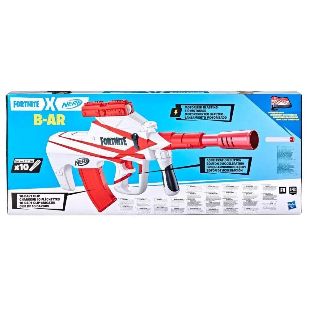99c59a8a4109b06ddff1f571cd53dce4.jpeg 🔥In Stock🔥 | 💯% Authentic | ✨Lowest Price✨ Nerf Fortnite B-AR Motorized Dart Blaster - Image 1