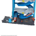 🔥In Stock🔥 | 💯% Authentic | ✨Lowest Price✨ Hot Wheels City Transforming Race Tower Playset, Track Set With 1 Toy Car (HKX43) - Image 6