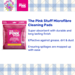 The Pink Stuff Microfibre Cleaning Pads (3 Pieces)