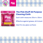 The Pink Stuff All Purpose Cleaning Cloth (3 Pieces)