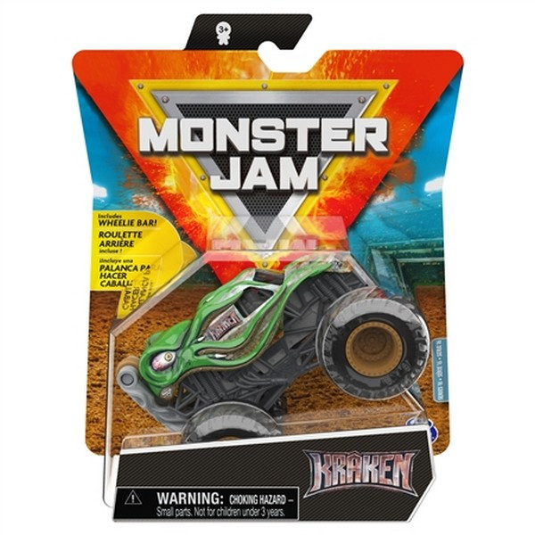 a83541677d55393794f28a4282a4f95b.jpeg 🔥In Stock🔥 | 💯% Authentic | ✨Lowest Price✨ Monster Jam Spin Master 1:64 Diecast Monster Truck: Kraken - Image 1