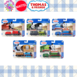Thomas & Friends Deluxe Die-Cast Engine, Metal Train Toy Push Along Engine for Kids (JLB63)
