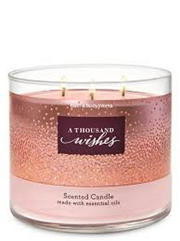 b1b64aa0b06e29d436f13e23e84117b3.jpeg 🔥In Stock🔥 | 💯% Authentic | ✨Lowest Price✨ Bath And Body Works A Thousand Wishes 3-Wick Candle - Image 1