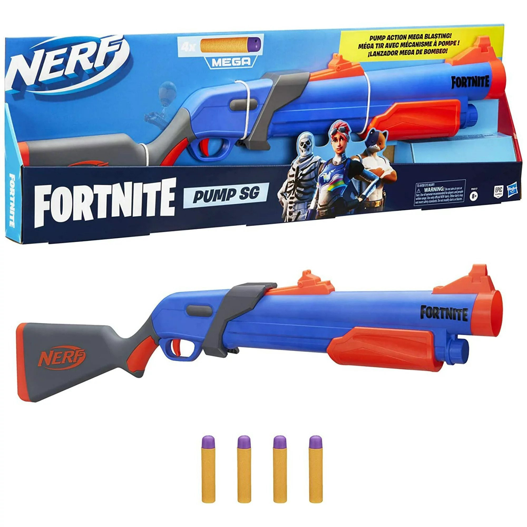 b719d2c7cbc70a98885ef73c105b970c.jpeg 🔥In Stock🔥 | 💯% Authentic | ✨Lowest Price✨ Nerf Fortnite Pump SG Blaster - Image 1