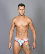 🔥In Stock🔥 | 💯% Authentic | ✨Lowest Price✨ Andrew Christian Pride Shooting Star Locker Room Jock w/Almost Naked - Image 2