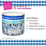 🔥In Stock🔥 | 💯% Authentic | ✨Lowest Price✨ Bath And Body Works Eucalyptus Rain 3-Wick Candle