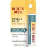 🔥In Stock🔥 | 💯% Authentic | ✨Lowest Price✨ Burt's Bees 100% Natural Origin Rescue Lip Balm Eucalyptus
