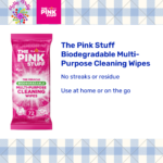 The Pink Stuff Biodegradable Multi-Purpose Cleaning Wipes (Large 72 Pink Wipes)