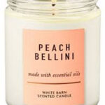🔥In Stock🔥 | 💯% Authentic | ✨Lowest Price✨ Bath And Body Works Peach Bellini Single Wick Candle