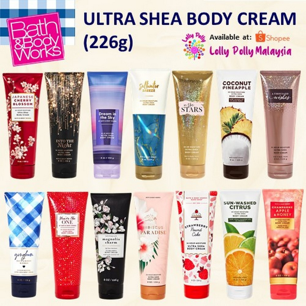 f1850add68c237e067b3a3b652c195b0.jpeg 🔥In Stock🔥 | 💯% Authentic | ✨Lowest Price✨ Bath And Body Works Ultra Shea Body Cream (Pink Chiffon/Secret Wonderland/Coconut Pineapple) Part B - Image 1