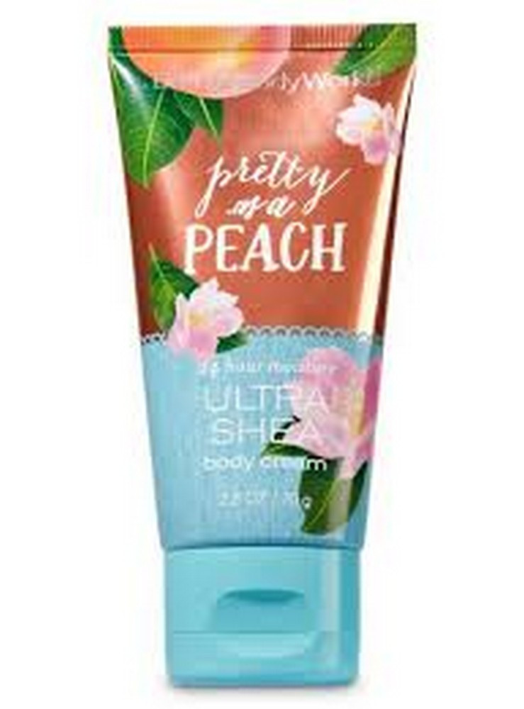 fec0576bedfc6ba1d59846abd3ebd14b.jpeg 🔥In Stock🔥 | 💯% Authentic | ✨Lowest Price✨ Bath And Body Works Pretty as a Peach Ultra Shea Body Cream Travel Size - Image 1